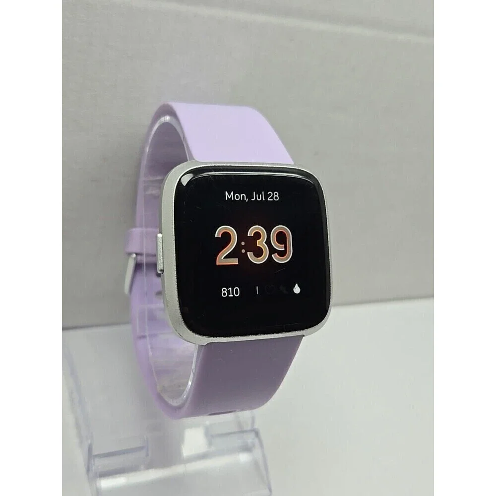 Fitbit Versa Lite Smartwatch Activity Tracker Heart Rate GPS Waterproof Lavender